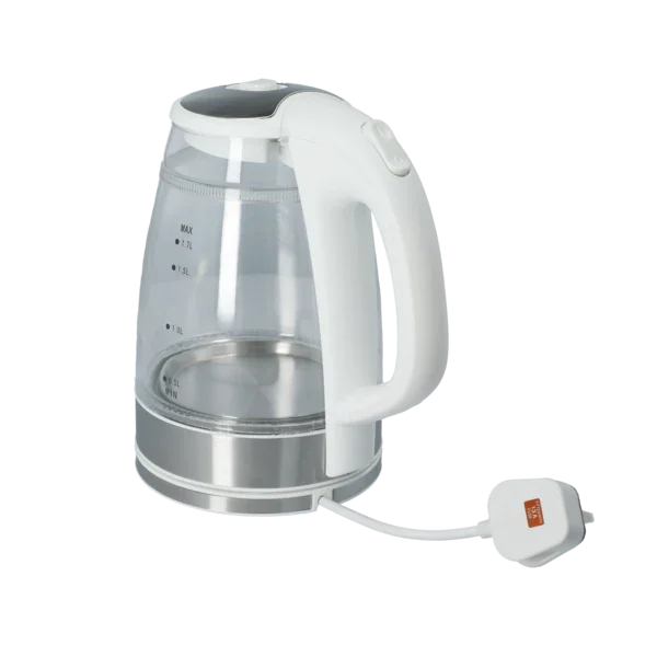 Stardust 1600W Double Wall Glass Kettle - Tashqila Stardust 1600W Double Wall Glass Kettle - Tashqila